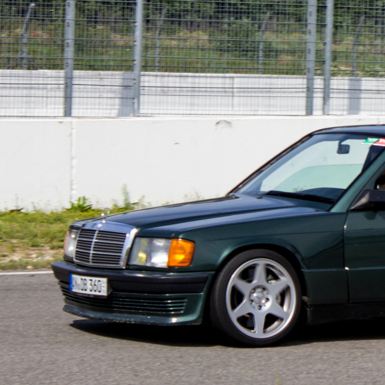 maxilite Evo Wheel 7,5x17 ET37 silver glossy TÜV Mercedes W201 190E ...
