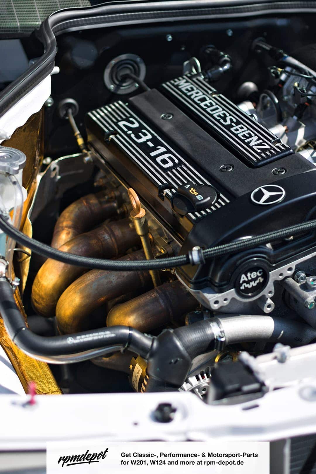 Mercedes 190E 2.3 16 Motor DTM Revival Hockenheim 2023 rpmdepot Mercedes W201 190 W124 Teile