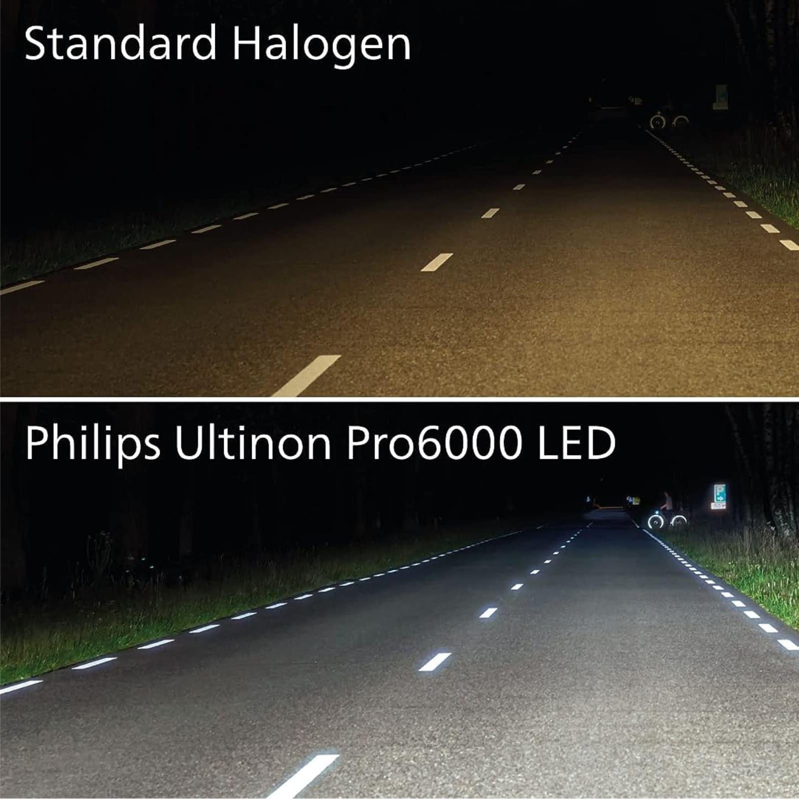 Philips H4 LED Lampe für Mercedes W201 190E mit Straßenzulassung 
