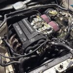 Weber Vergaseranlage M102 16V verbaut im Mercedes W201 190E 2.3-16
