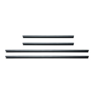 Full Inner Window Sealing Rail Set Mercedes W201 190E 190D A2017350565 A2017350365
