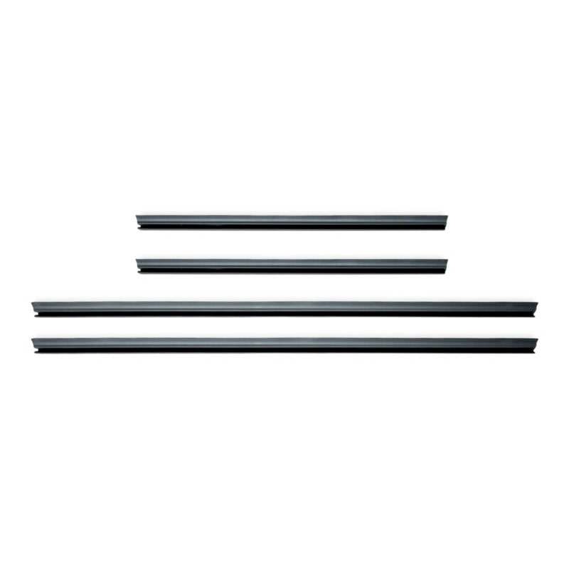 ART 001756 Komplettset innere Abdichtschienen Fenster Mercedes W201 190E 190D A2017350565 A2017350365