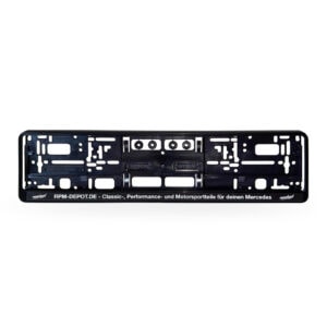 rpmdepot License Plate Mount for EU License Plates 520mm