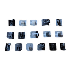 Satz Clips Halter Türpappen Mercedes W201 190E 190D