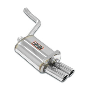 Supersprint Endschalldämpfer Doppelendrohr 76mm Mercedes W201 190E 1.8 2.0 2.3 8V