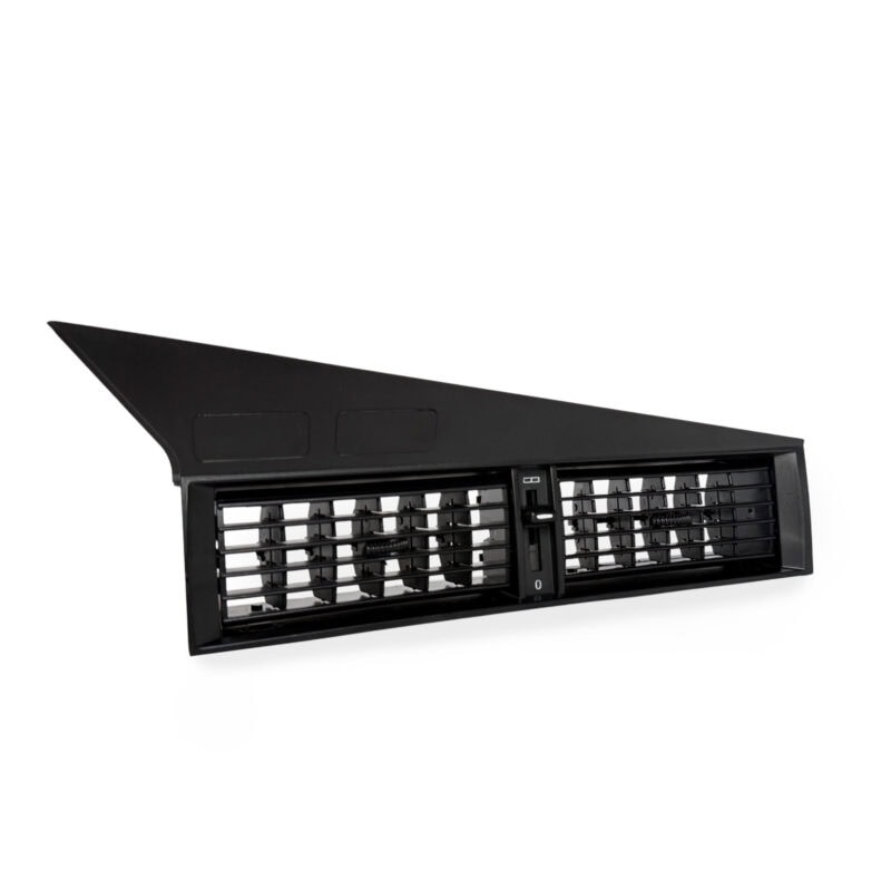 ART 001945 Luftdusche Lueftungsdreieck Mercedes W201 190E 190D Rahmen Frischluft A2018301265 mit Luefter Jalousien A2018300274 und Griff A2018300236