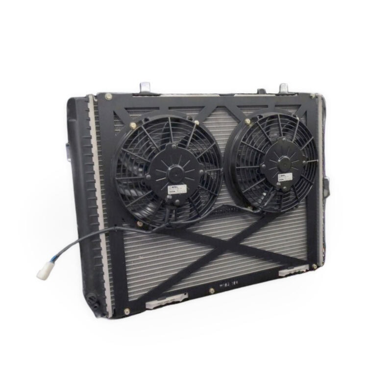 ART 001955 Elektroluefter Umbau Kit Mercedes W201 190E 2.6 M103 M104 mit Kuehler A2015006403 A2015006603