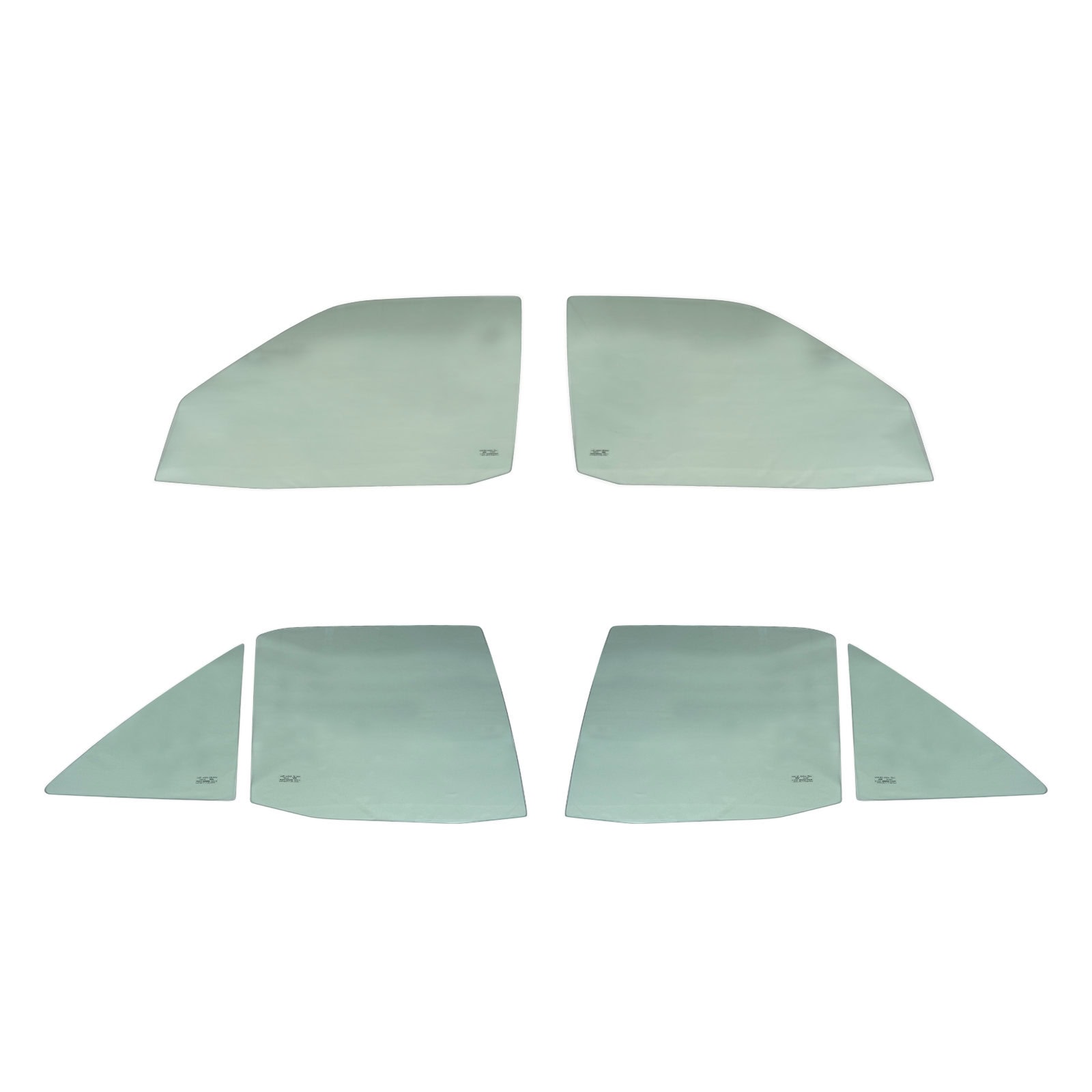 ART 002098 Premium Kunststoff Seitenscheiben Mercedes W201 190E 190D