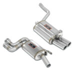 Supersprint Edelstahl Sport-Auspuffanlage Mercedes W201 190E 2.0 2.3 M102 8V 