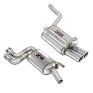 Supersprint Edelstahl Sport-Auspuffanlage Mercedes W201 190E 2.0 2.3 M102 8V 