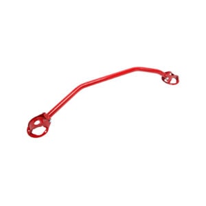 Stahl Domstrebe rot schwarz Mercedes W201 190E M102 8V