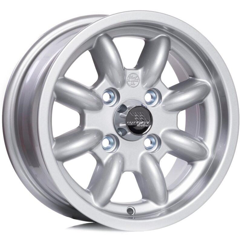 ART-002164 - Compomotive ML 1362 6x13 ET18 Motorsports Wheel Ford Group 4 silver ART 002164 Compomotive ML 1362 6x13 ET18 Motorsportfelge Ford Group 4 silber