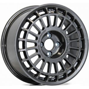 Compomotive TH2 1671 7x16 ET35 Motorsports Wheel Fiat 500 metallic gray
