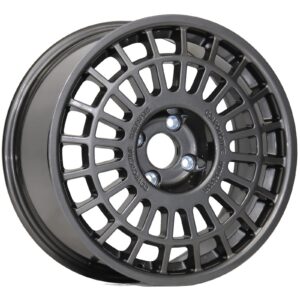 Compomotive TH2 1781 8x17 ET25 Motorsports Wheel Lancia Integrale metallic gray