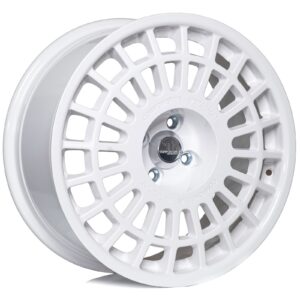 Compomotive TH2 1781 8x17 ET35 Motorsports Wheel Mitsubishi Evo Mazda 323 Honda white