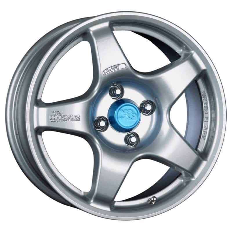 ART 002218 Compomotive MO 1570 MO5 7x15 ET35 Motorsportfelge Ford Escort Fiesta Focus metallic grau