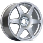 Compomotive MO 1882 MO6 8x18 ET35 Motorsports Wheel Ford Focus RS MK1 Sierra Sapphire silver