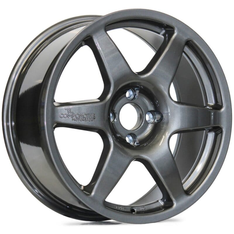 ART-002244 - Compomotive MO 1882 MO6 8x18 ET40 Motorsports Wheel VW Mercedes metallic gray ART 002244 Compomotive MO 1882 MO6 8x18 ET40 Motorsportfelge VW Mercedes metallic grau