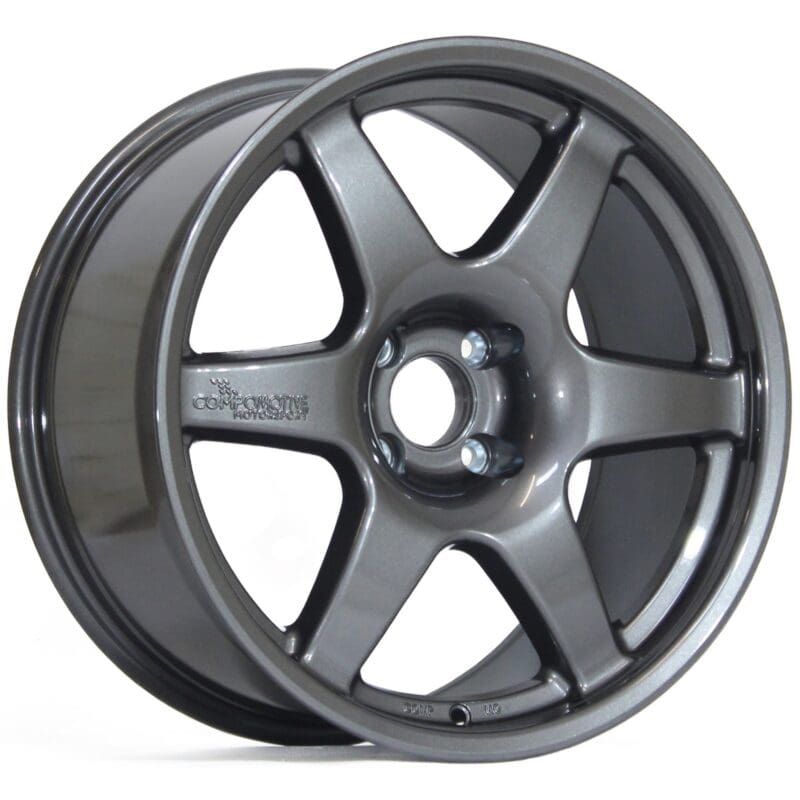 ART-002246 - Compomotive MO 1891 MO6 9x18 ET50 Motorsports Wheel Ford Focus RS MK2-3 gray ART 002246 Compomotive MO 1891 MO6 9x18 ET50 Motorsportfelge Ford Focus RS MK2 3 grau