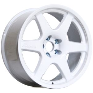 Compomotive MO 1891 MO6 9x18 ET15 Motorsports Wheel Volvo 240 white