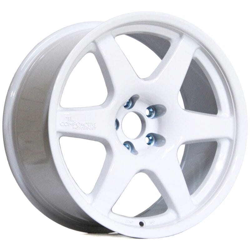 ART 002248 Compomotive MO 1891 MO6 9x18 ET15 Motorsportfelge Volvo 240 weiss