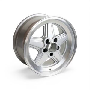 maxilite Alufelge Penta 8x16 ET28 silber glanzgedreht TÜV Mercedes 190E W201 W124
