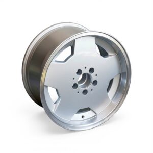 maxilite Alufelge Aero 9x17 ET12 silber glanzgedreht TÜV Mercedes R129