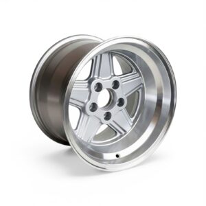 maxilite Alufelge Penta 10x15 ET-7 silber glanzgedreht TÜV Mercedes