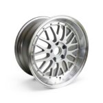 maxilite Alufelge Le Mans 8,5x17 ET30 silber glanzgedreht Mercedes W201 W124