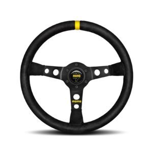 MOMO MOD.07 Steering Wheel Leather Alcantara Black 350mm